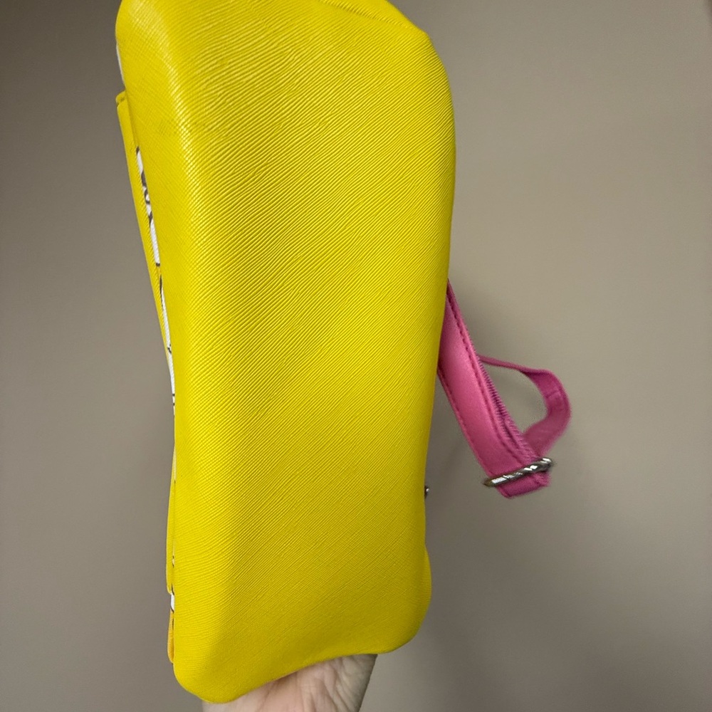 Source Unknown Pink And Yellow Backpack - image 4